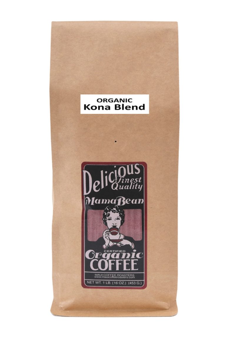 Organic Kona Blend 16oz Maui Coffee Roasters 100 Kona Coffee