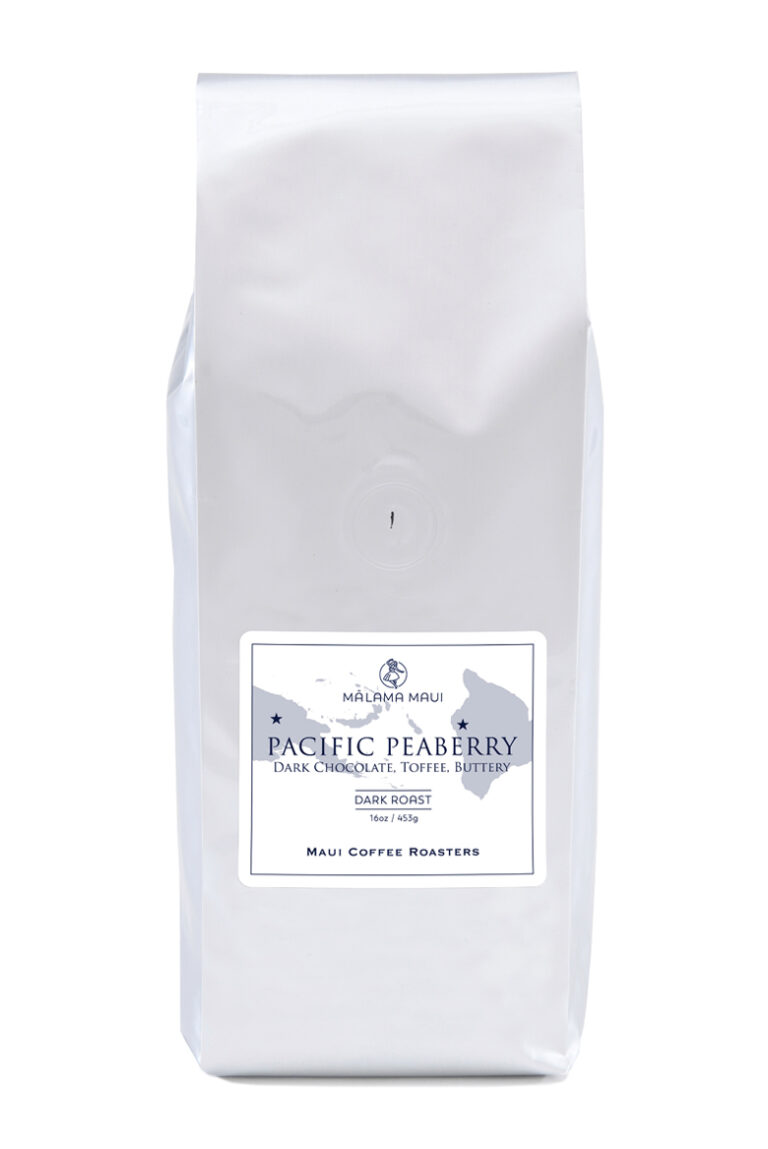 Pacific Peaberry Blend - Maui Coffee Roasters -100% Kona Coffee ...